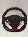 G37 Snakeskin Honeycomb Carbon Fiber Steering Wheel