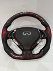 G37 Forged Carbon Fiber Steering Wheel