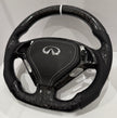 G37 Venomized Forged Carbon Fiber Steering Wheel