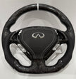 G37 Venomized Forged Carbon Fiber Steering Wheel