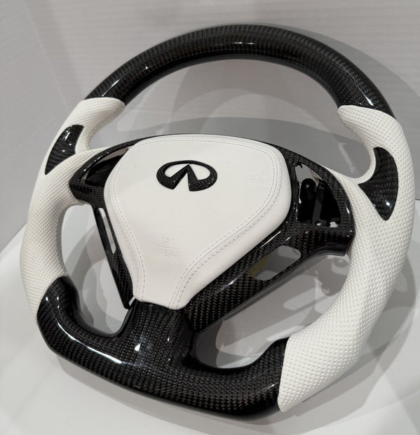G37 Carbon Fiber Steering Wheel