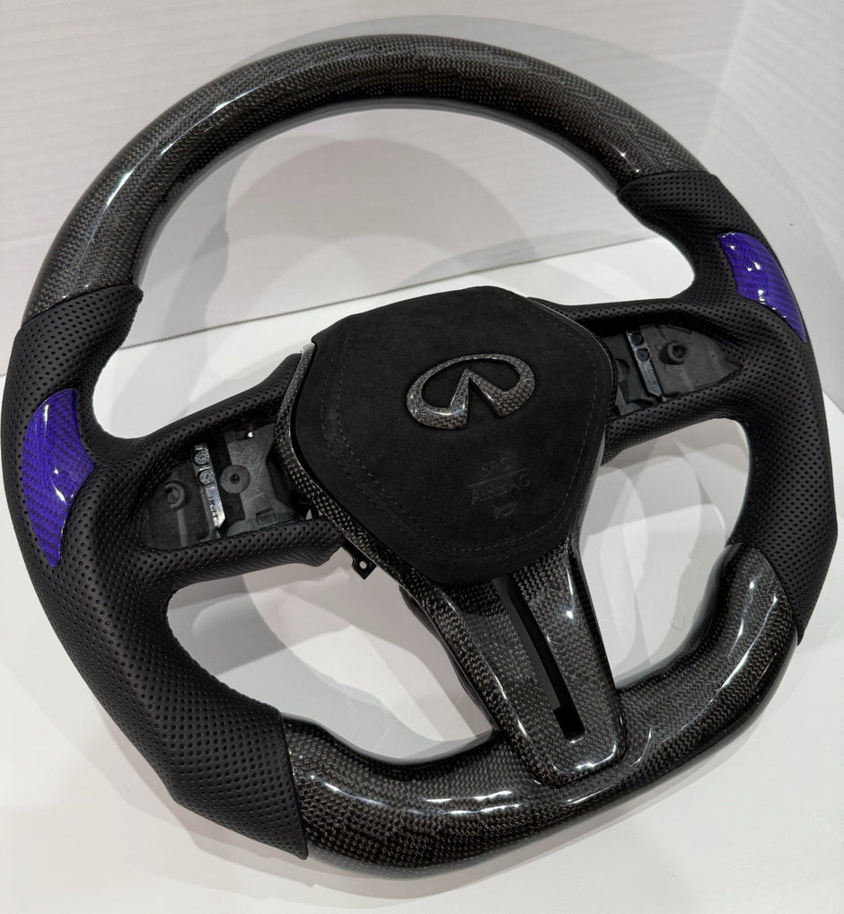 Q60/Q50 Carbon Fiber Steering Wheel 2018-2024