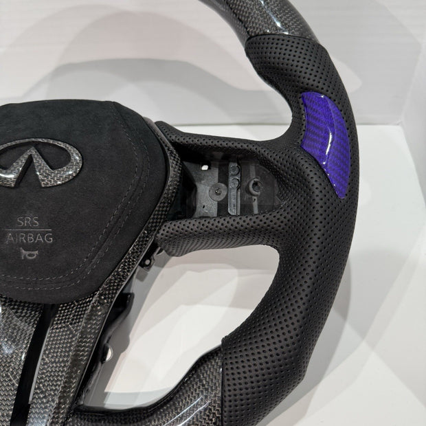 Q60/Q50 Carbon Fiber Steering Wheel 2018-2024
