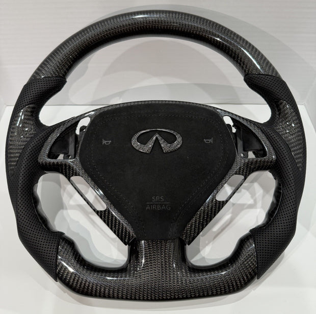 G37 Carbon Fiber Steering Wheel