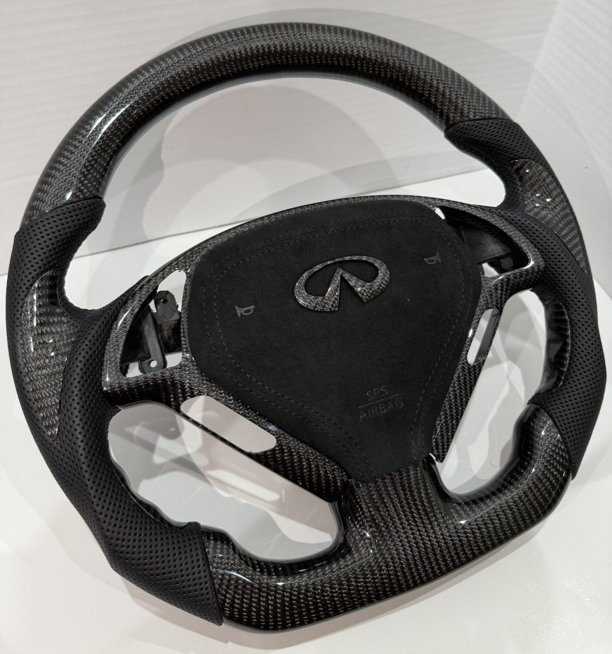 G37 Carbon Fiber Steering Wheel