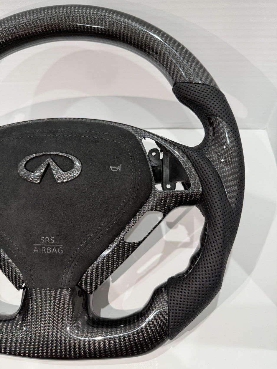 G37 Carbon Fiber Steering Wheel