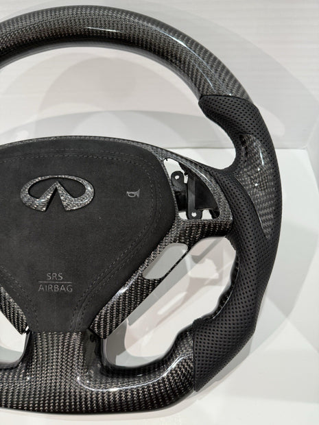 G37 Carbon Fiber Steering Wheel