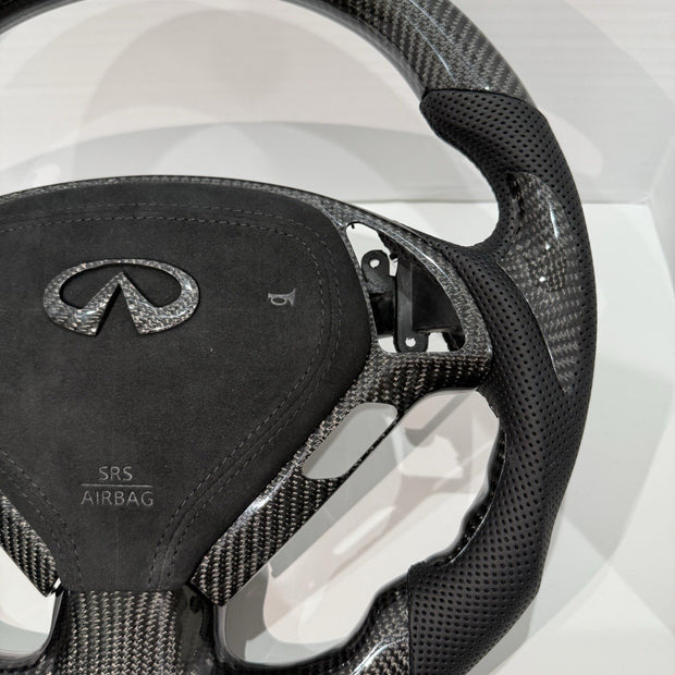 G37 Carbon Fiber Steering Wheel
