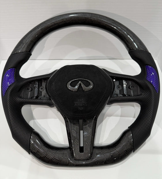Q60/Q50 Carbon Fiber Steering Wheel 2018-2024